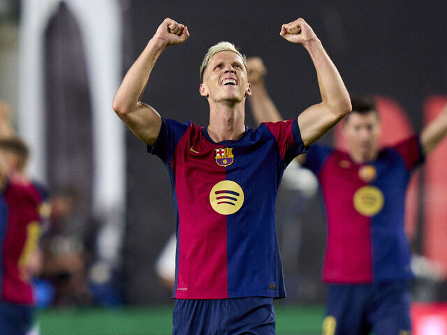 Debut Dani Olmo bersama Barcelona